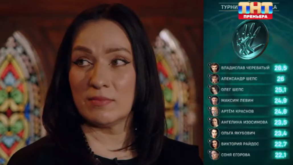 Кадр из шоу "Битва сильнейших" 08.02.2025