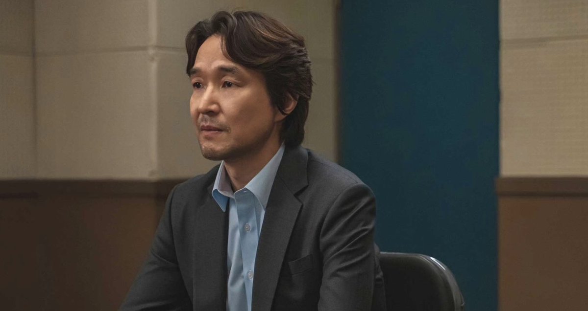 Кадр из дорамы «Такой близкий предатель»