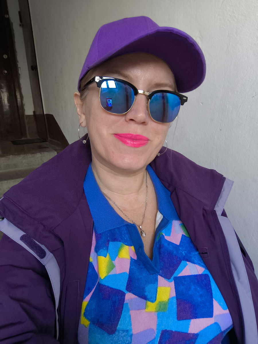 Причипурилась в поездку)))