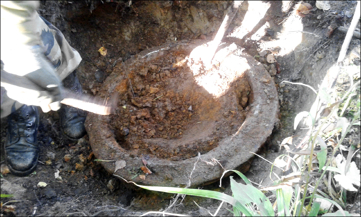 Командирская башенка погибшего КВ-1С