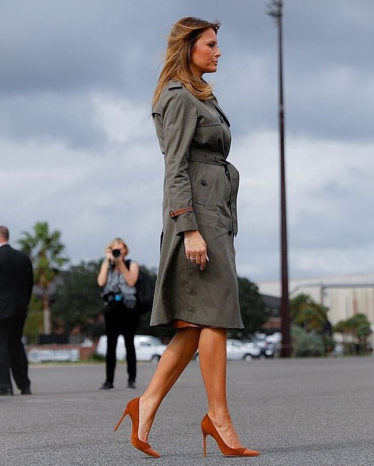 Любимая марка туфель Мелании Трамп Christian Louboutin.