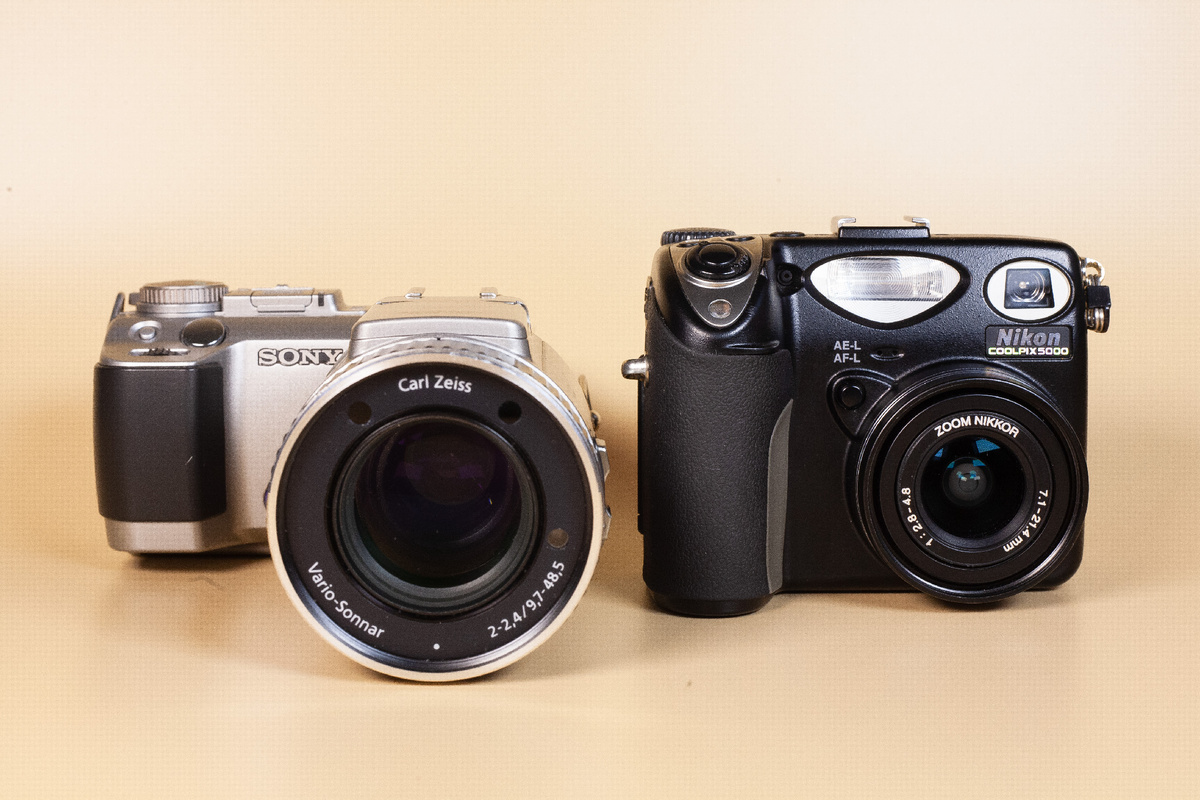 Sony F707 и Nikon Coolpix 5000