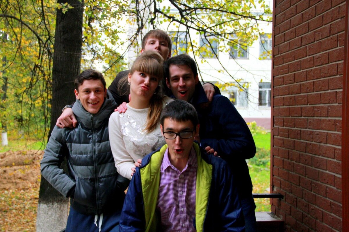 Наша дружная универская семейка 💙