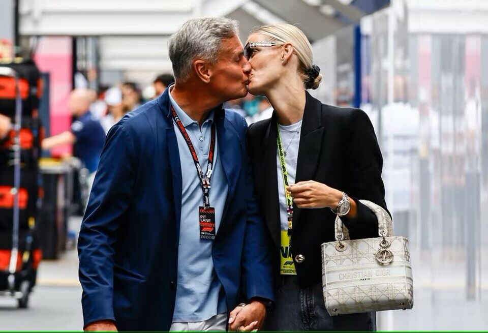    Дэвид Култхард женится на 29-летней моделиСоцсети