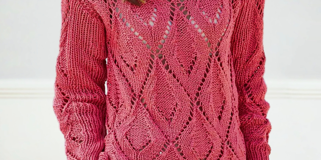 Ёлочки и ромбы, диагональ и листочки — 6 классных ажурных моделей на весну