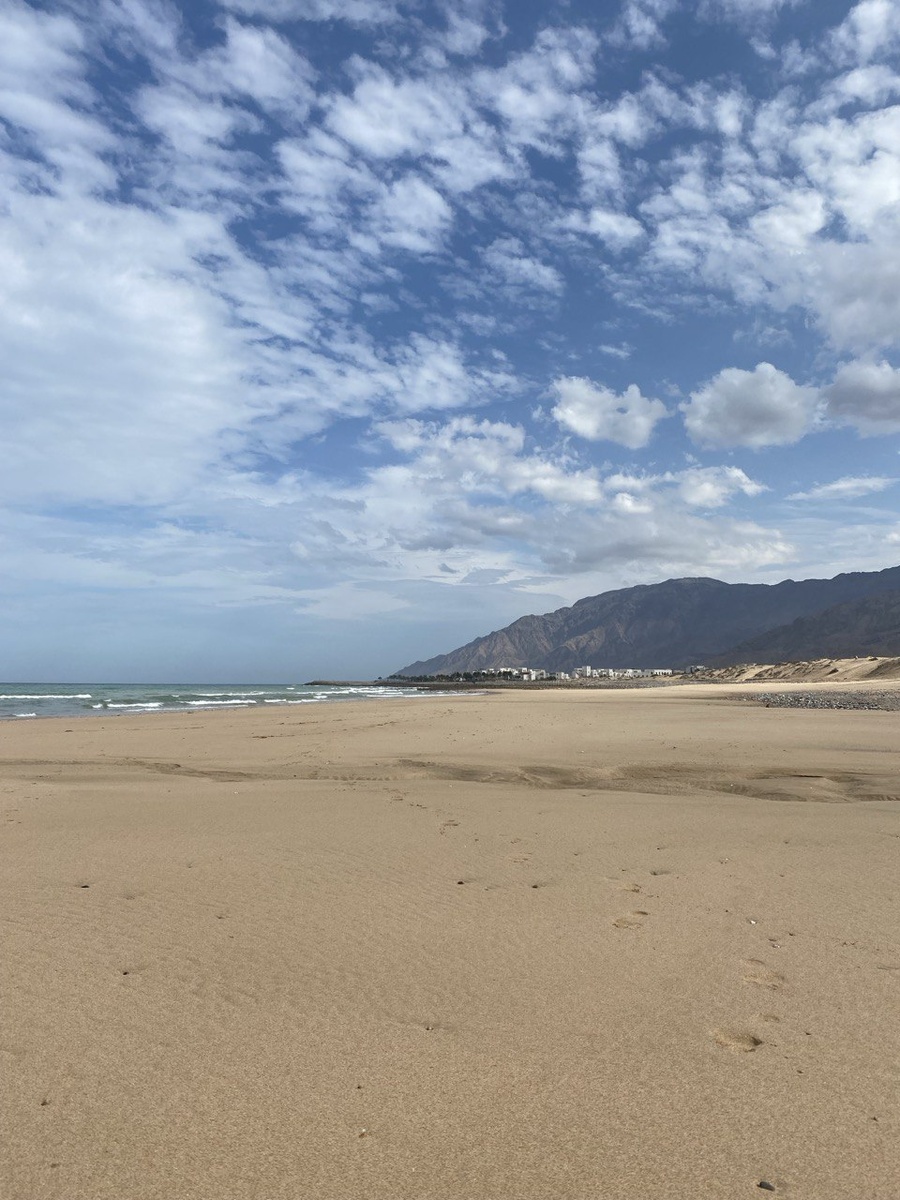 Красота оманского побережья.