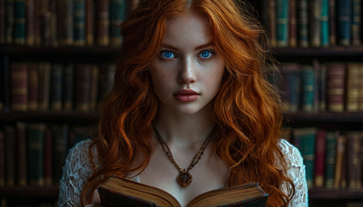 Читающая грешница по мнению ИИ 