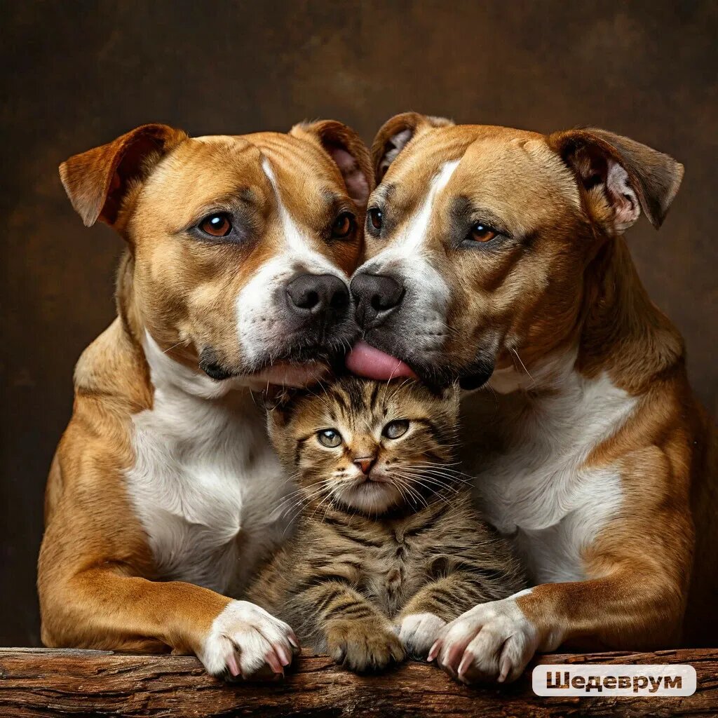 Стаффордширские терьеры     Шедеврум