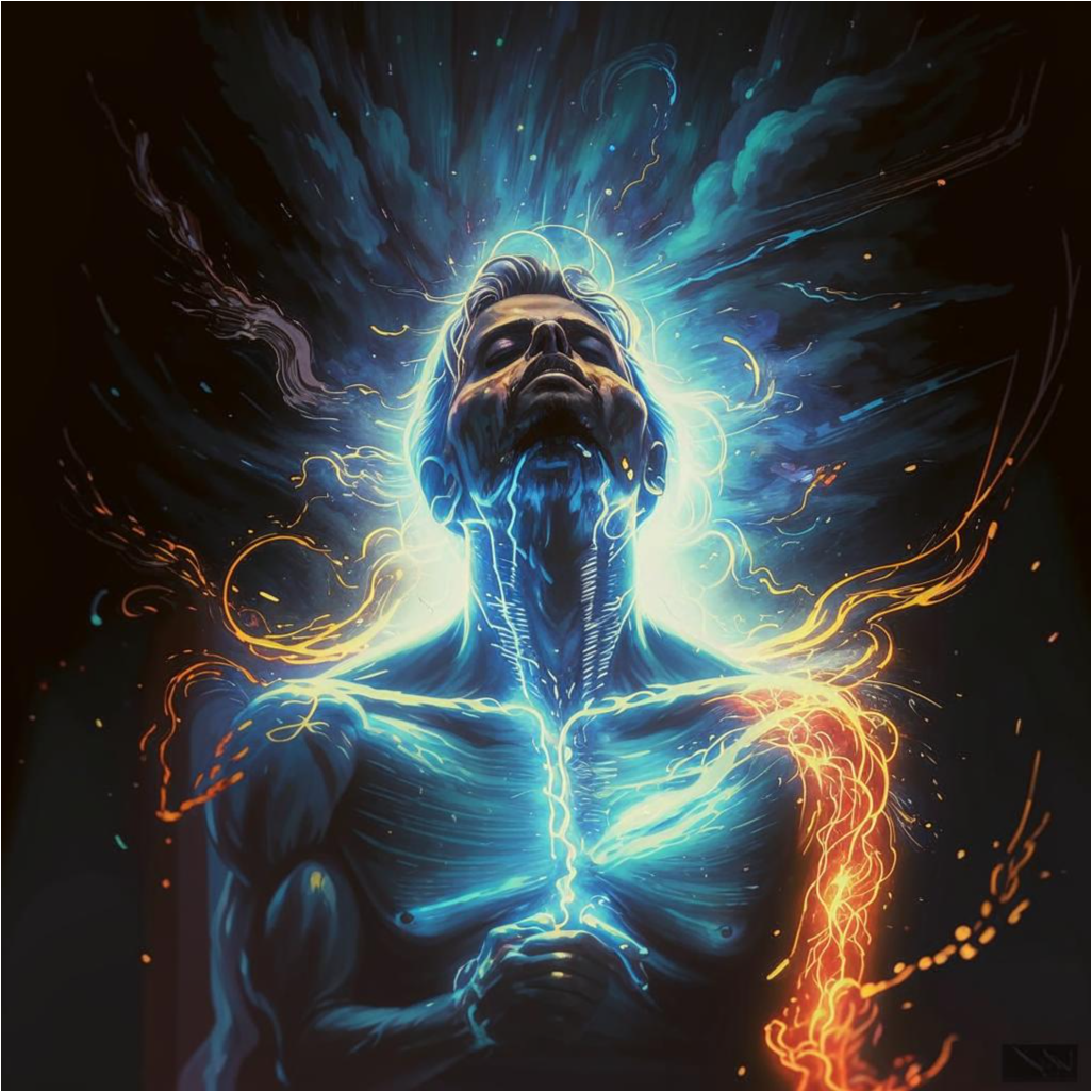 Душа в мире, полном света, цветов и музыки.