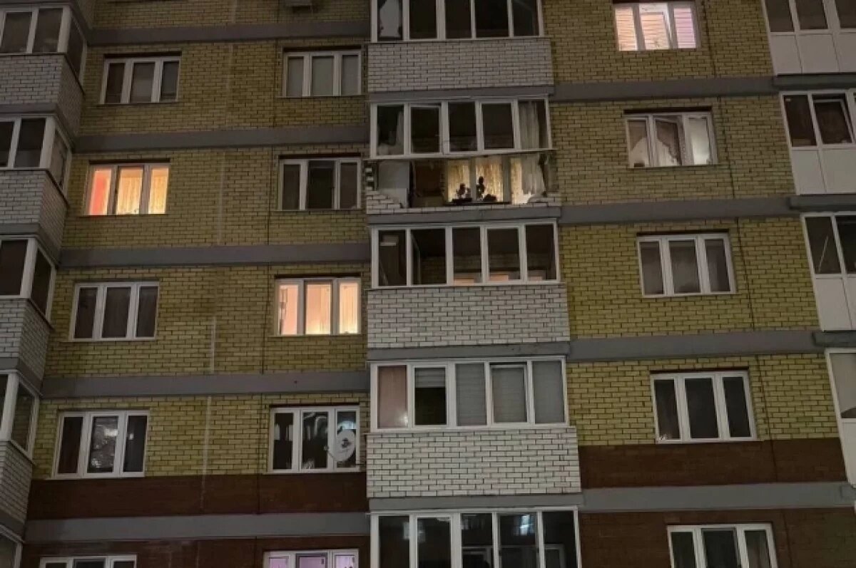    В Тобольске рухнул балкон многоквартирного дома