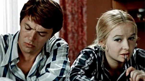 Кадр из фильма «Большая перемена», 1973 год, режиссер Алексей Коренев