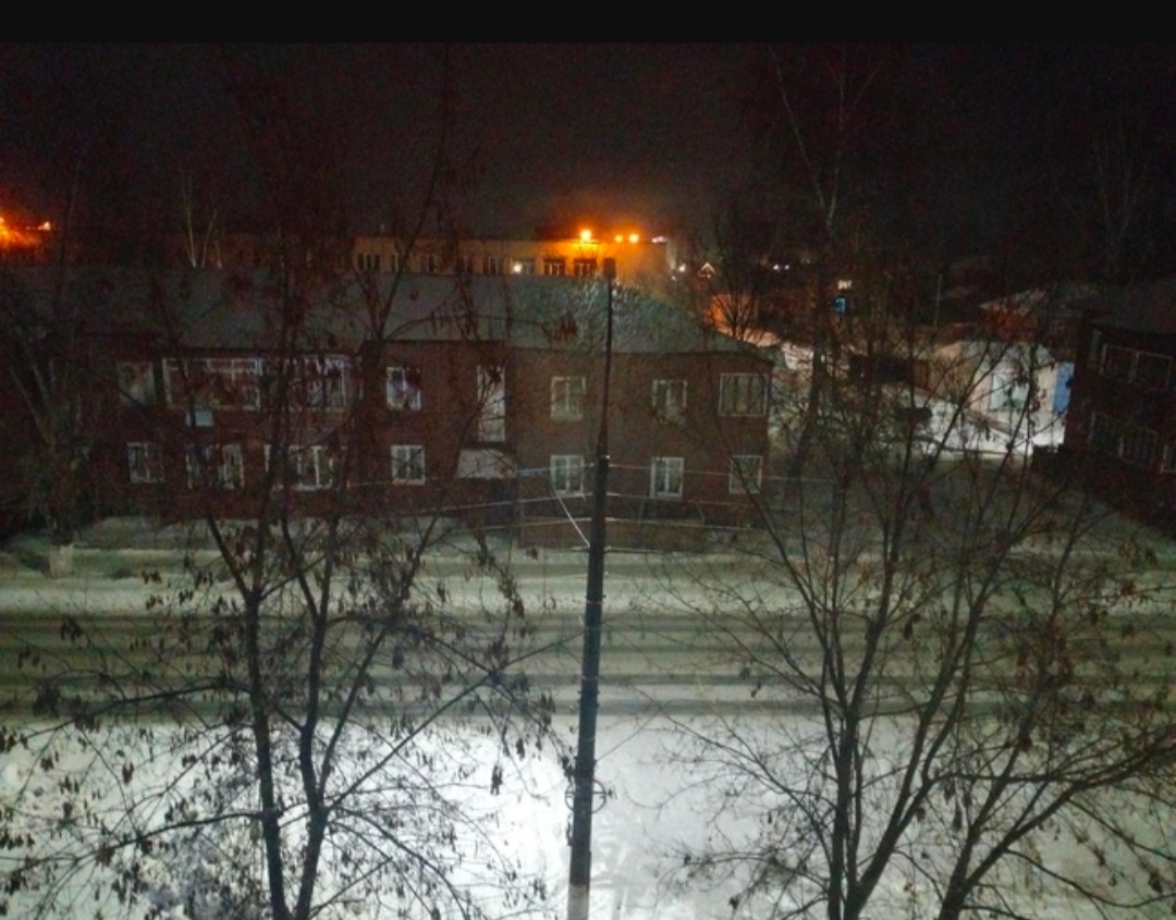 Январский вечер, очень похожий на те далёкие зимние вечера