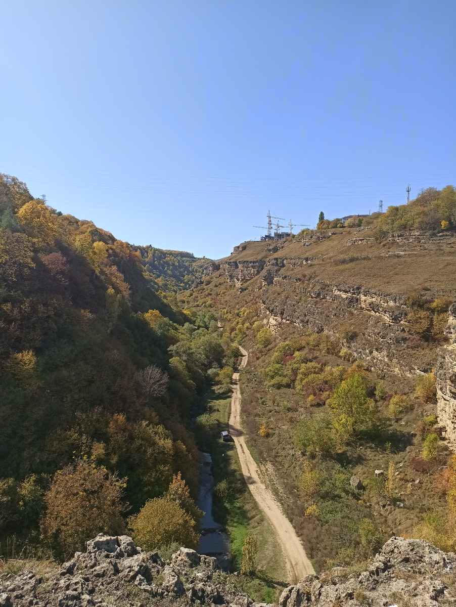 Вид на Березовское ущелье 