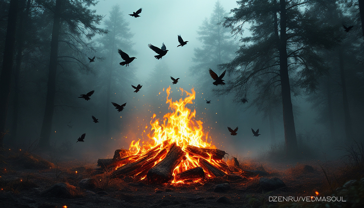 Авторское изображение @vedmasoul. Cгенерировано ИИ. Чистка от порчи, крадника, сглаза