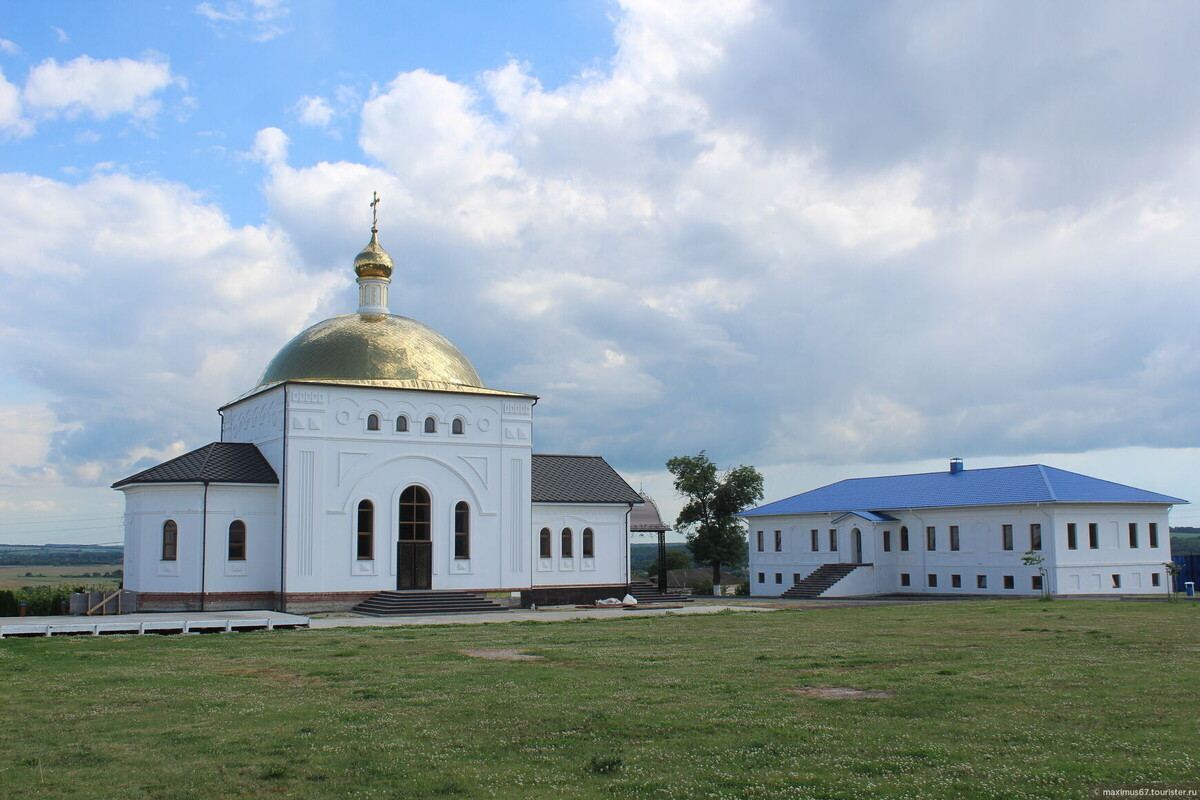 Свято-Николаевский Белогорский мужской монастырь, с. Горналь, Суджанский район , до вторжения