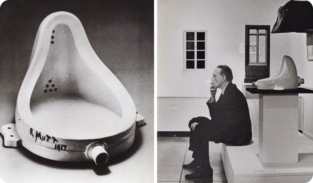 «Фонтан», Марсель Дюшан, 1917 г.