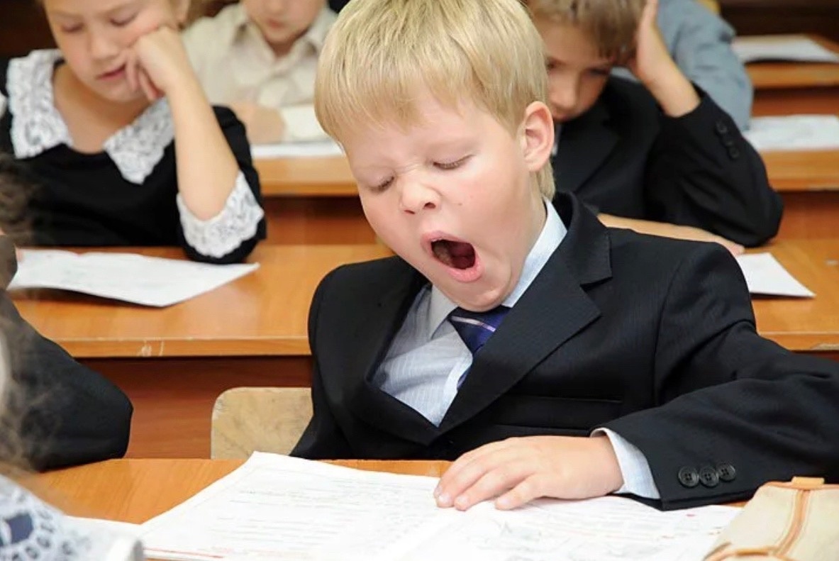 Тяжёлые будни ученика.