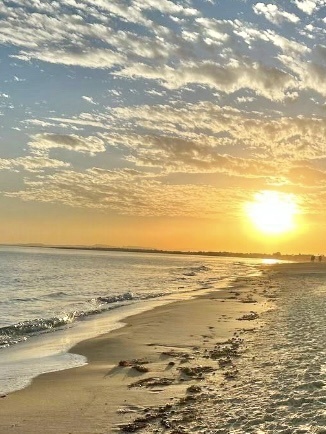 Закат в Хаммамете ТГ Релокация в Тунис