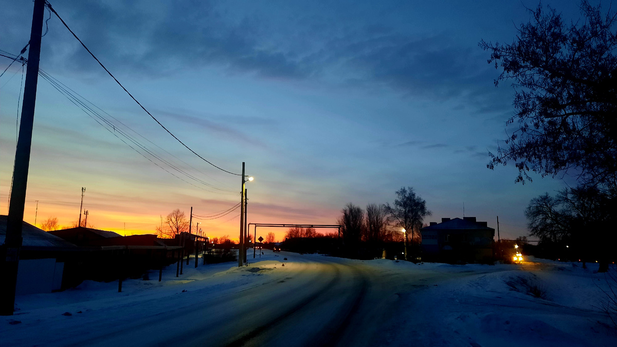 Рассвет на этой неделе был красивый 😊