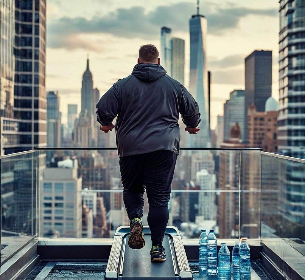 бег при избытке массы тела