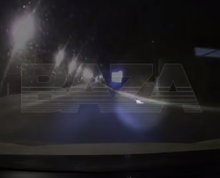 Скриншот записи видеорегистратора: ТГ-канал " BAZA".