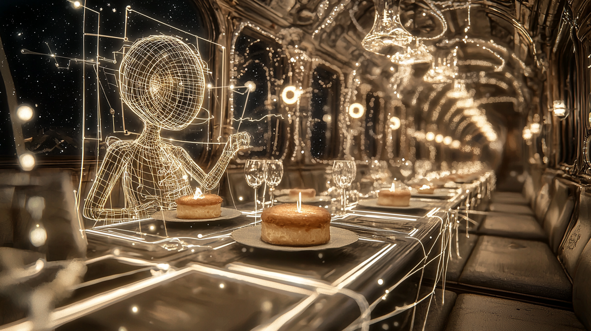 Критик поглощал суфле особым способом