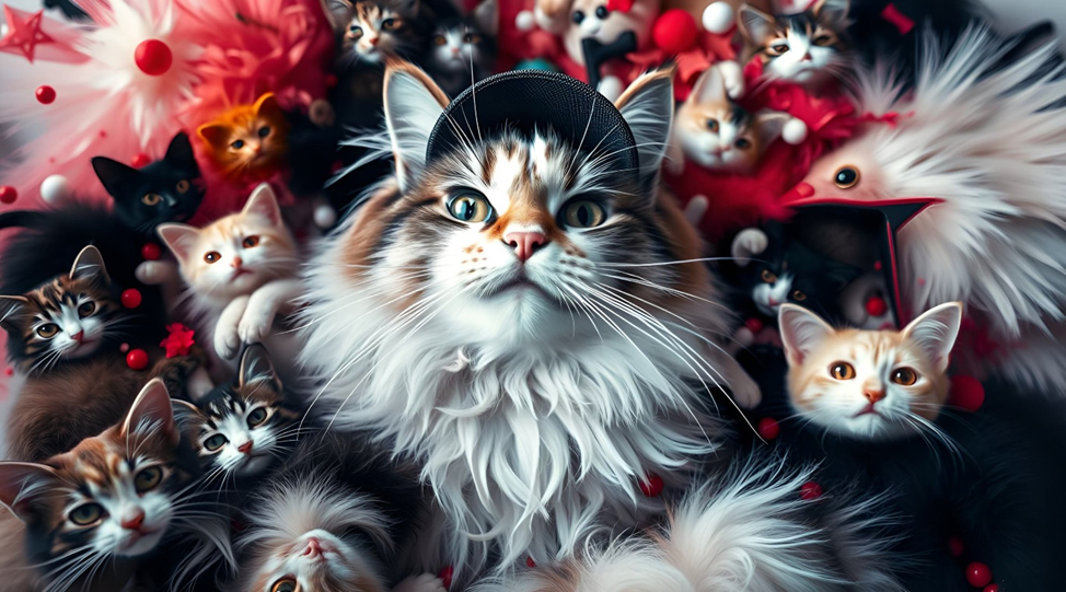 Волшебный мир котиков.