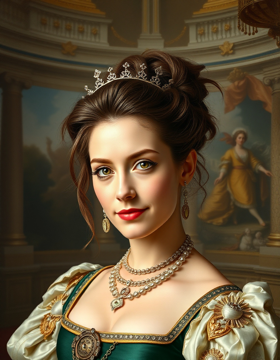 ух какую красотку нам сделала нейросеть =)