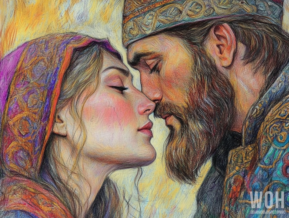 Вольное изображение царя и его невесты / © WOH