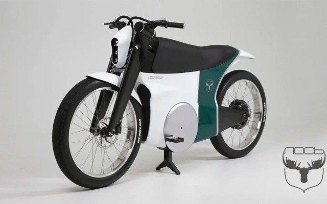 Представлен российский мотоцикл «Лось»