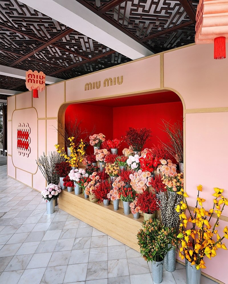 Miu Miu организовала поп-ап мероприятия «Miu Miu Encounters» в Шанхае в честь Китайского Нового года