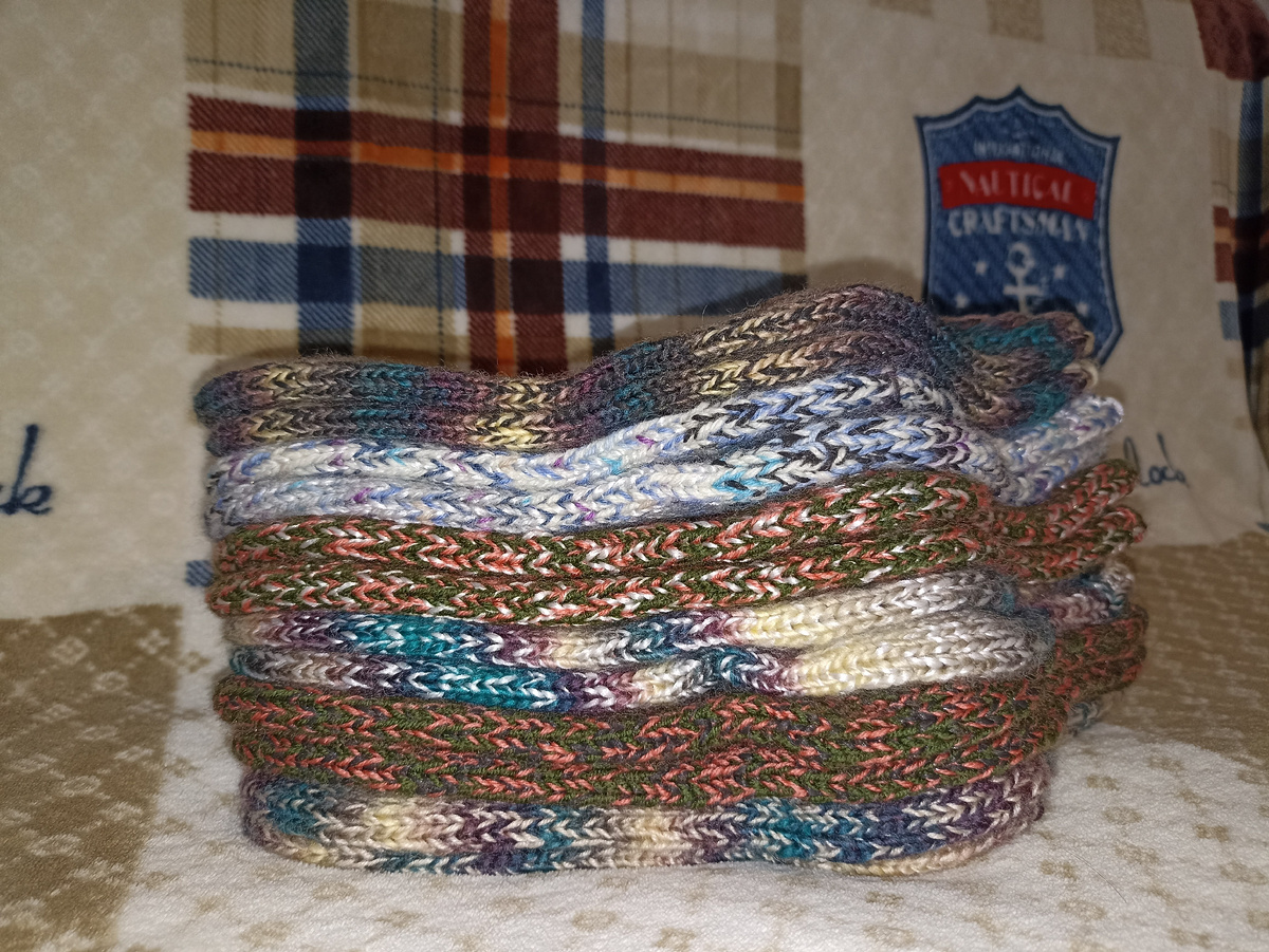 Мои вязаные носки