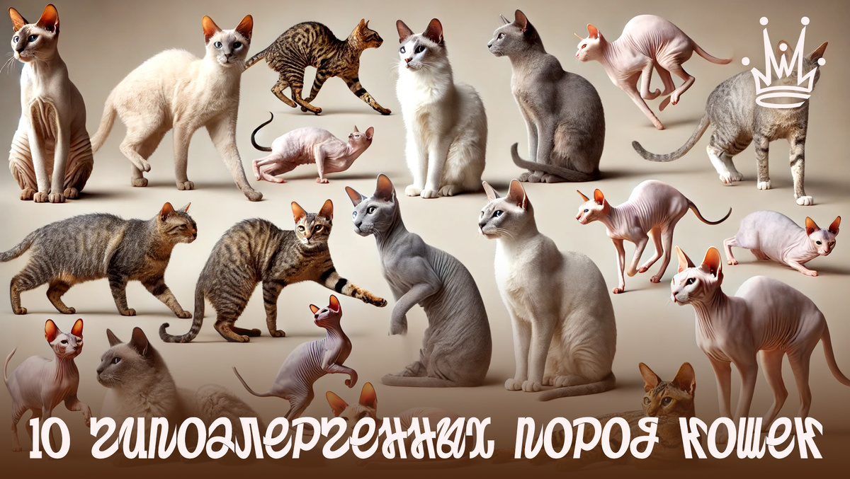 10 пород кошек, не вызывающих аллергию