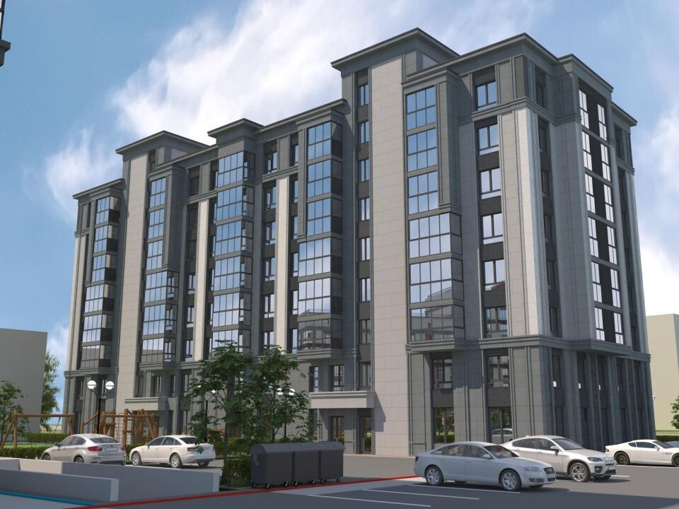    Визуализация проекта жилого дома на улице Коммунальной. Источник: Виталий Барабаш