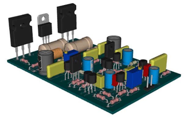 Симметричный усилитель мощности