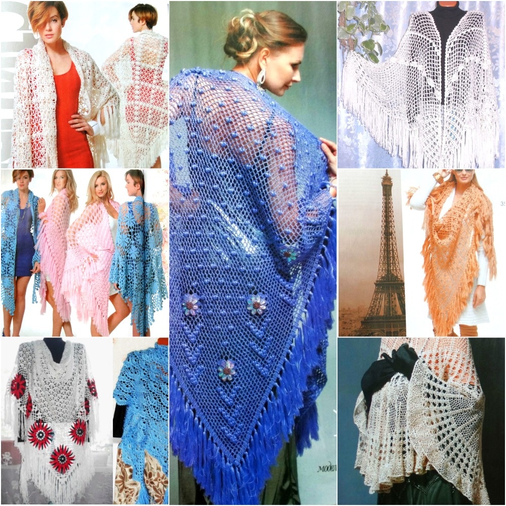 Вязание для Вас. Шали крючком