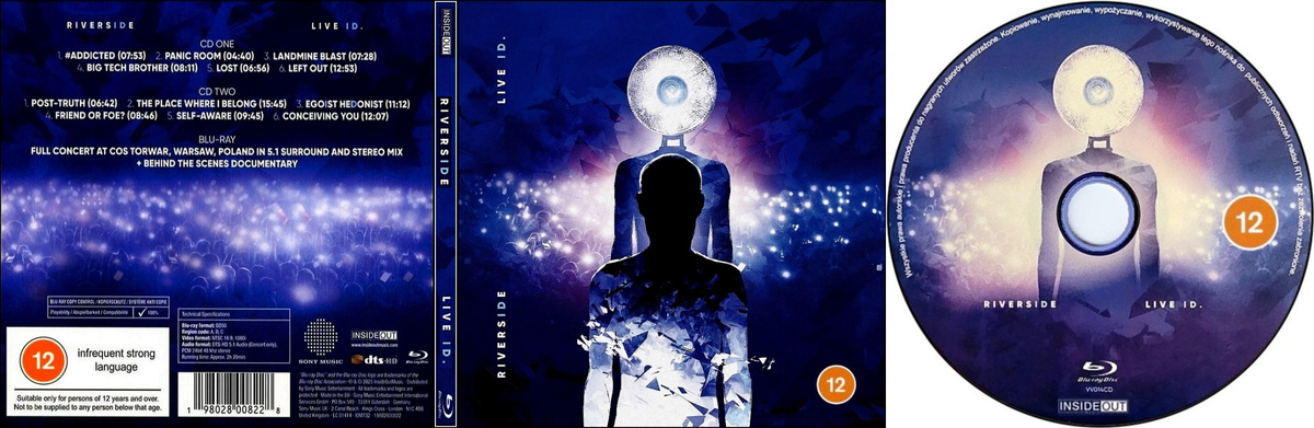 Фотографии обложки и диска. Листайте галерею.