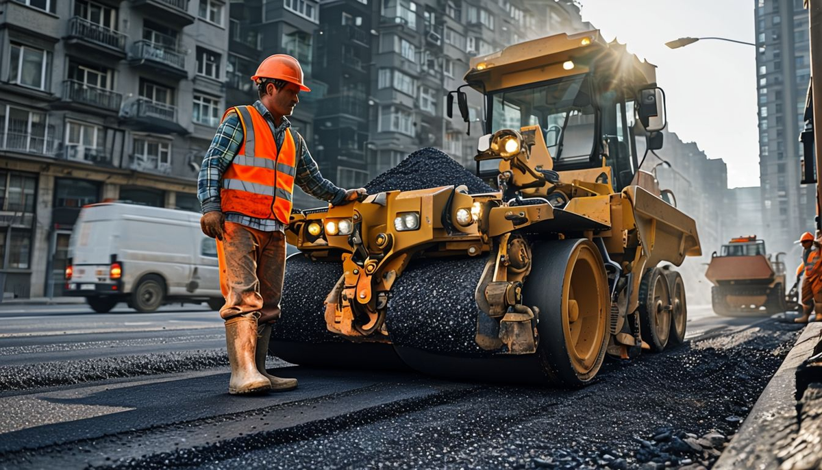 Профессия Асфальтоукладчик