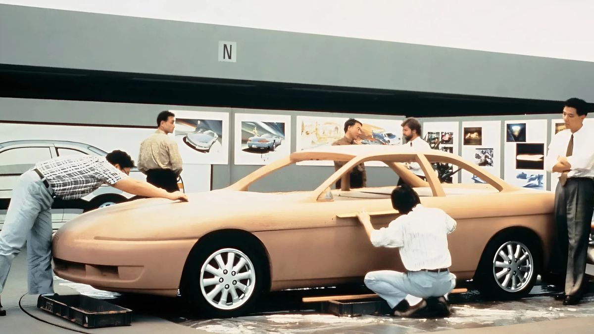 Первый прототип из глины