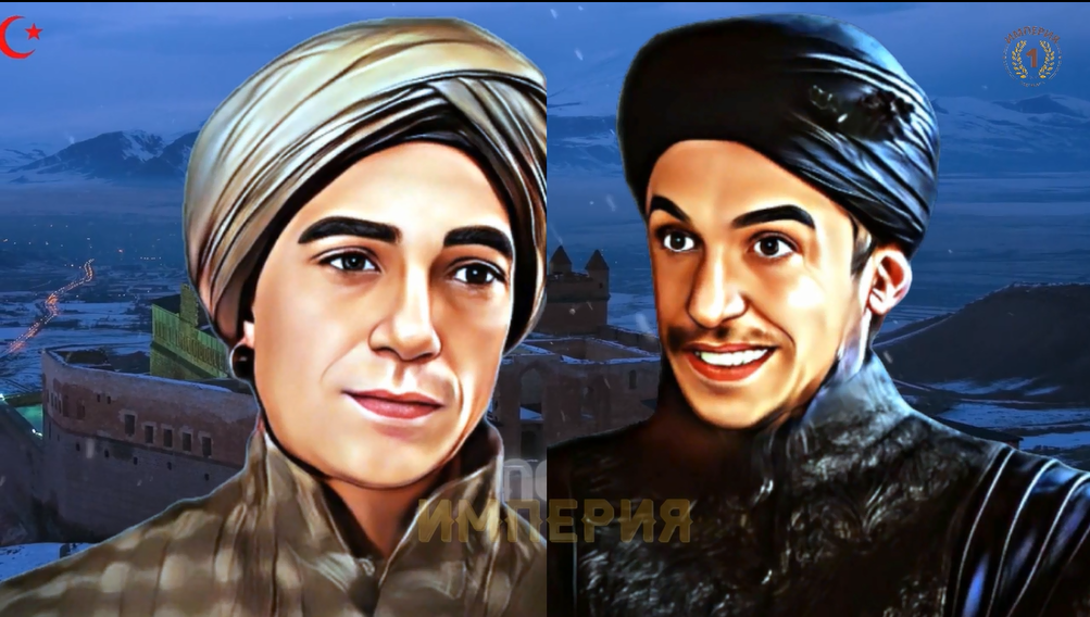 реальный Сюмбюль Ага служил в гареме султана Ибрагима Безумного/  Авторский коллаж 