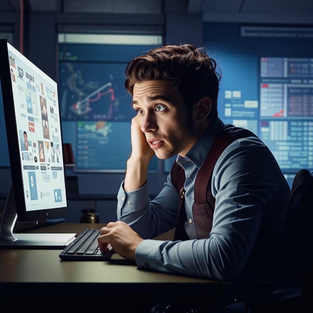 Состояние межбровки говорит о том, что у кандидата беда с соцсетями ))