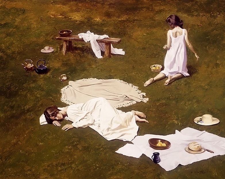 Американский художник Уильям Уитакер (William Whitaker, р.  1943)