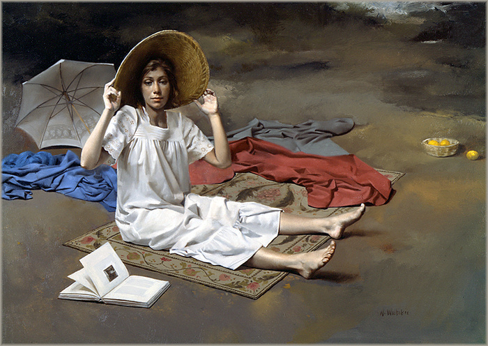 Американский художник Уильям Уитакер (William Whitaker, р.  1943)