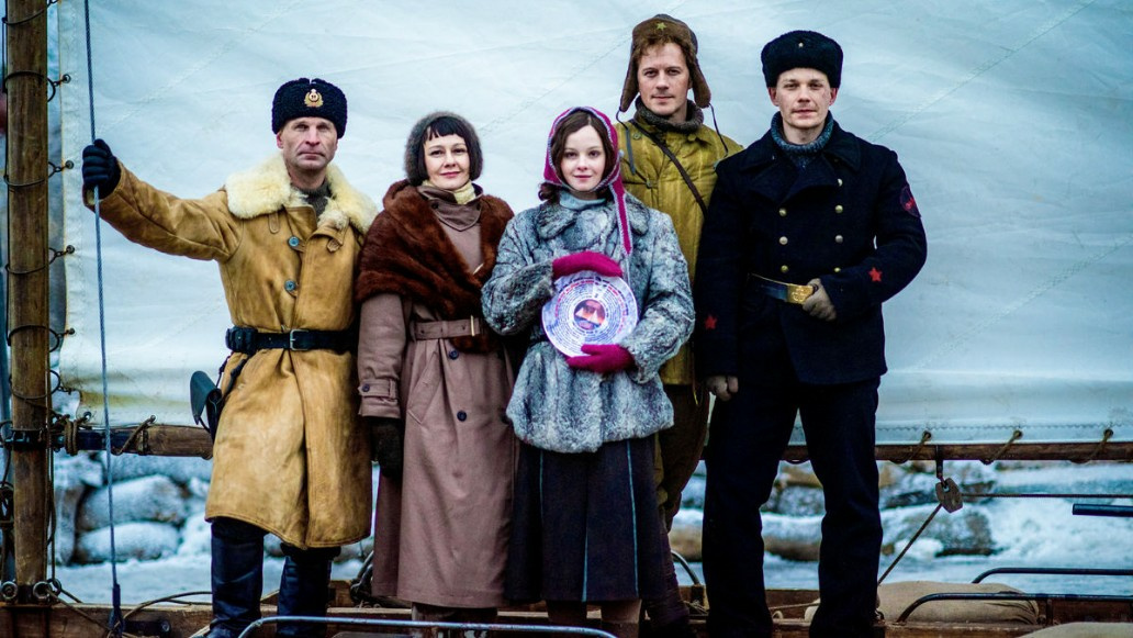 На съемках исторической картины «Ангелы Ладоги»