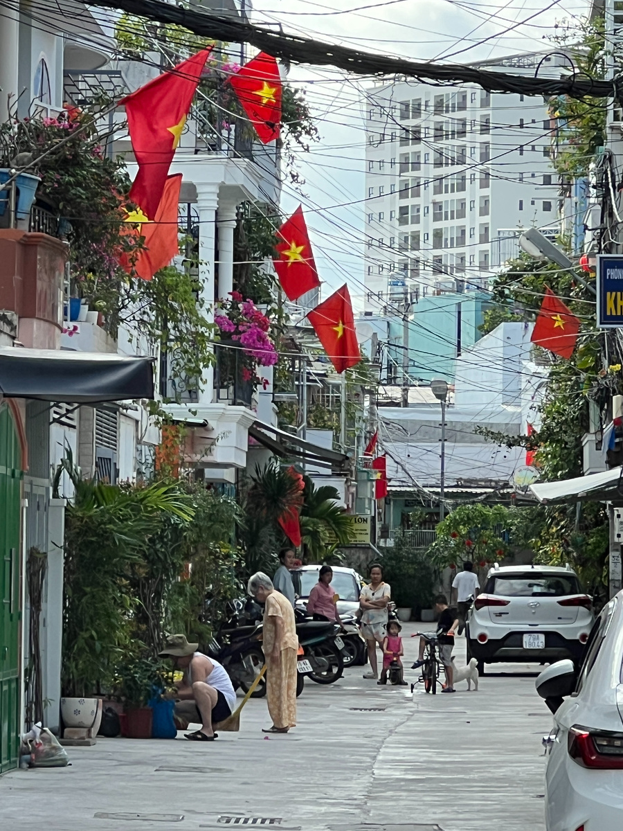 спокойная вьетнамская улочка