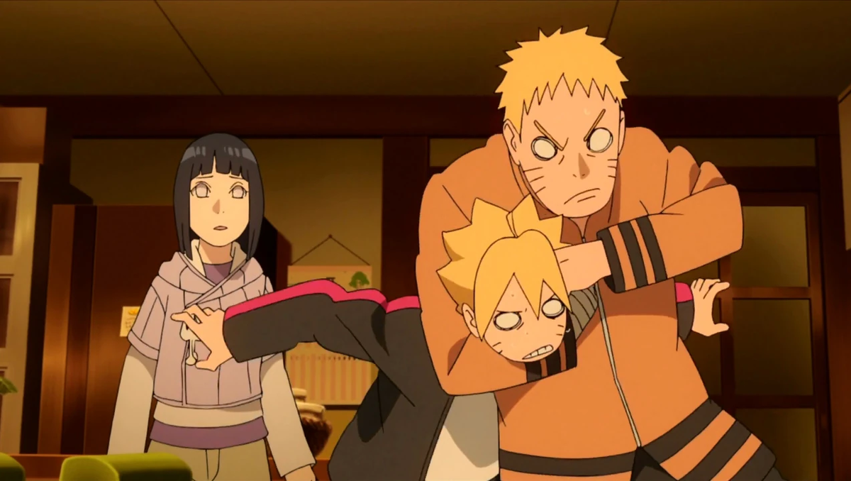 Кадр из аниме "Боруто"