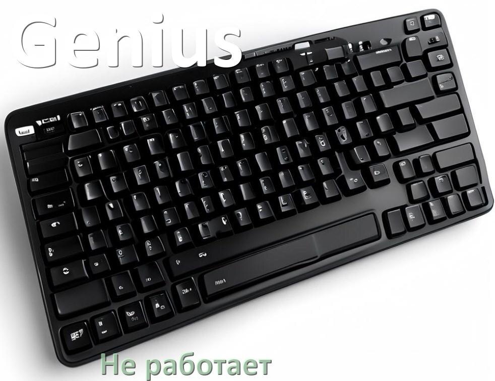
Почему не работает клавиатура Genius на компьютере и не печатает