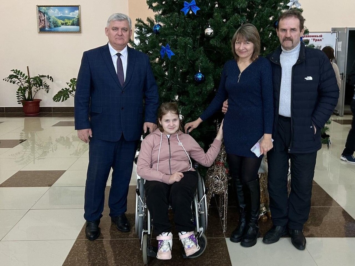 Благодарим Илекскую администрацию за исполнение Дашиной мечты!