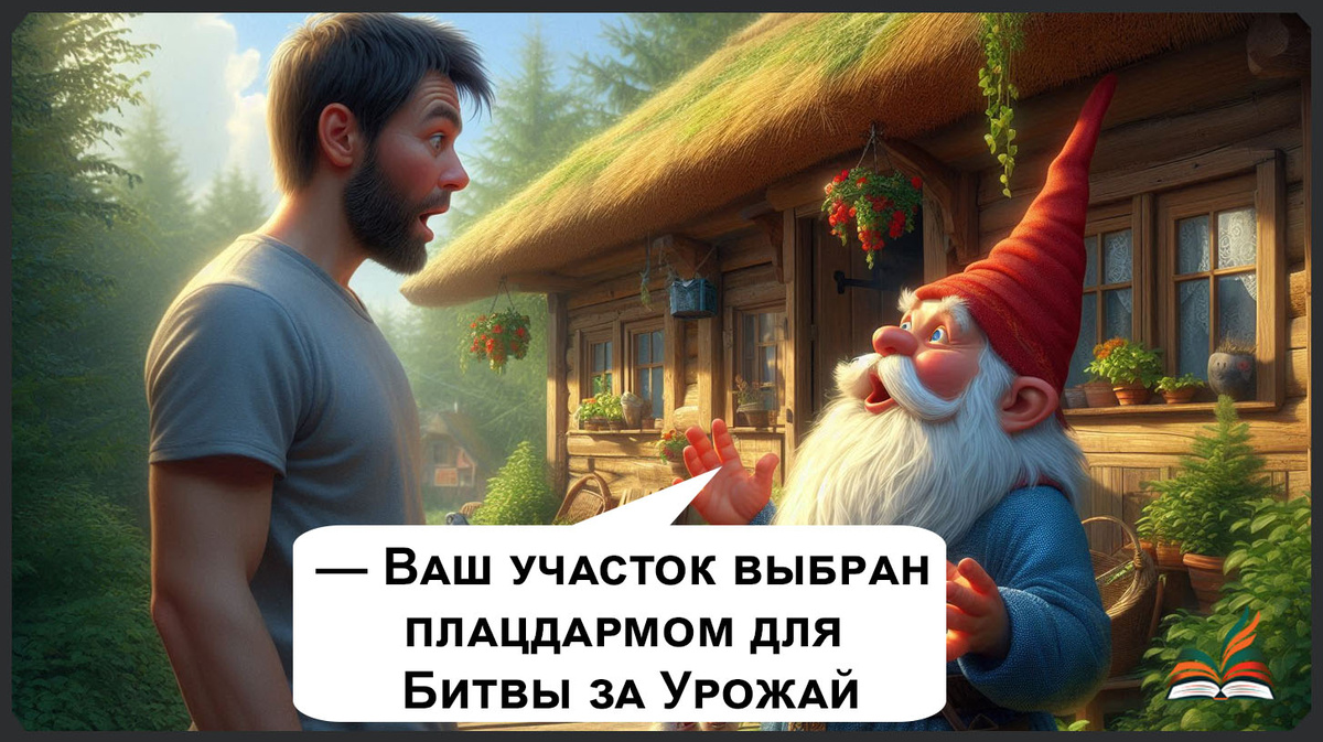 Саммит у компостной ямы - Рассказ