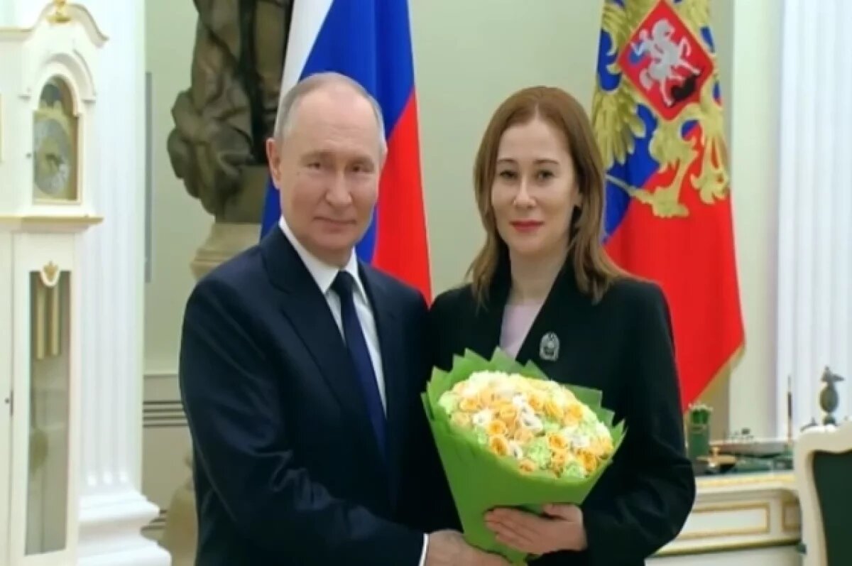    Премию президента РФ получила молодой учёный из Белгорода